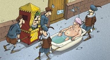 Bath with soda to improve penis